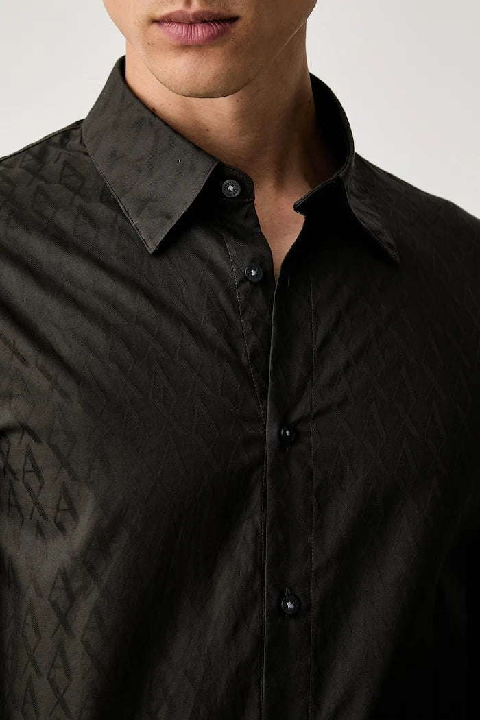 Armani Exchange erkek pamuklu gömlek