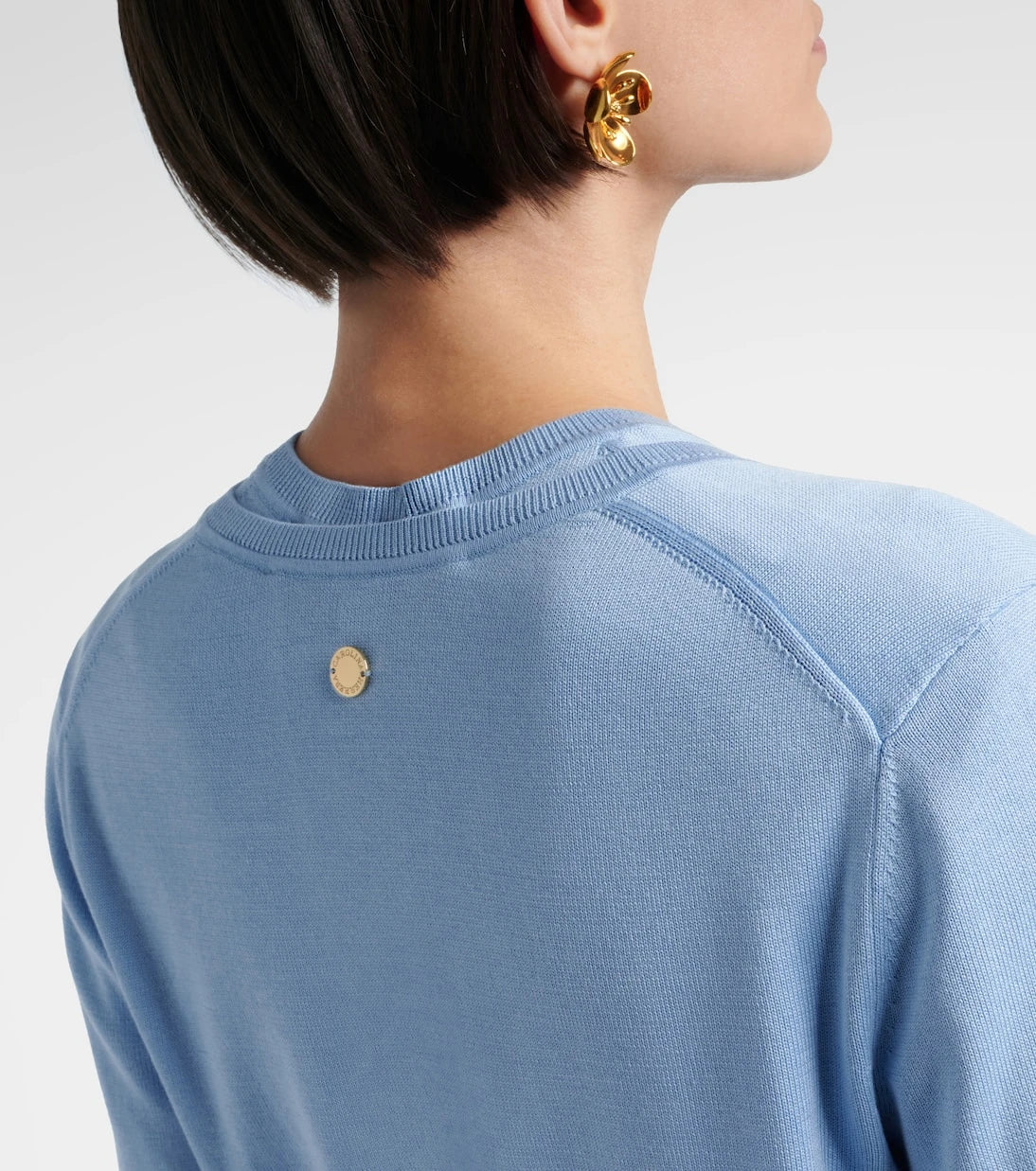 Carolina Herrera - Cropped silk and cotton cardigan