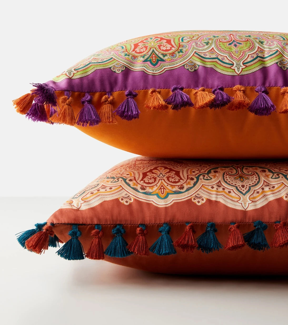 Etro - Pegaso paisley cotton cushion
