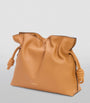LOEWE Beige Leather Flamenco Purse