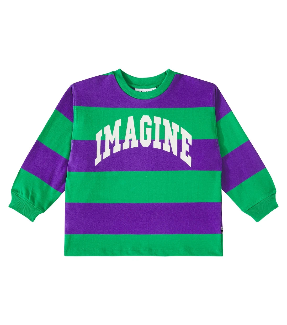 Molo - Ron striped cotton sweatshirt