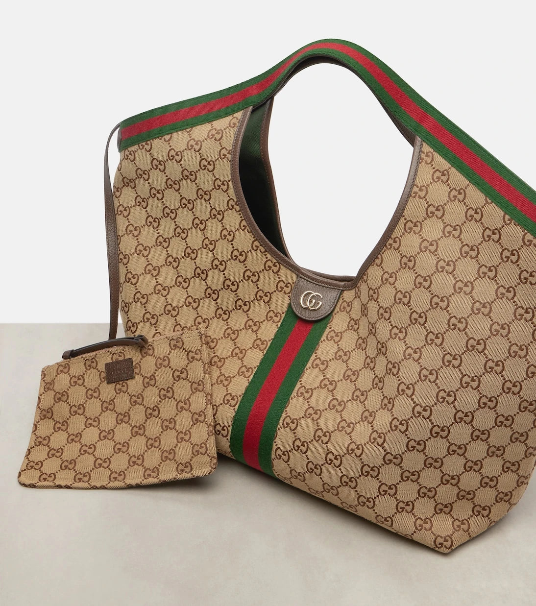 Gucci - Gucci Giglio GG Canvas Large tote bag
