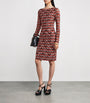 Missoni Red Zigzag Midi Dress