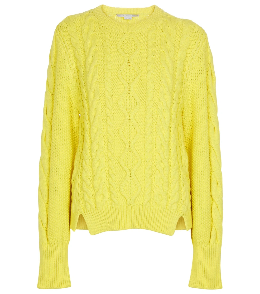 Stella McCartney - Cable-knit cotton-blend sweater