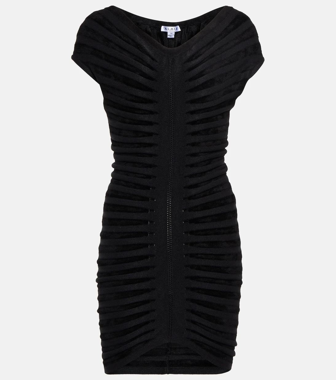 Alaïa - Off-shoulder minidress