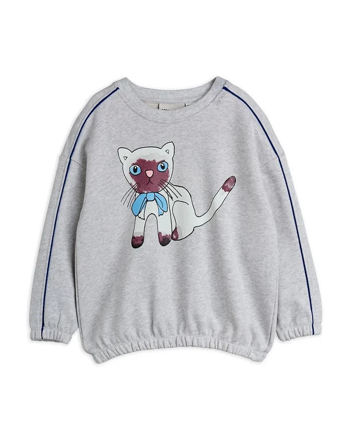 Mini Rodini Siamese Çocuk Pamuklu Sweatshirt
