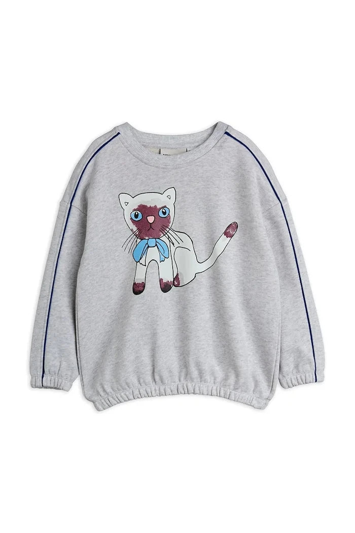 Детски памучен суичър Mini Rodini Siamese