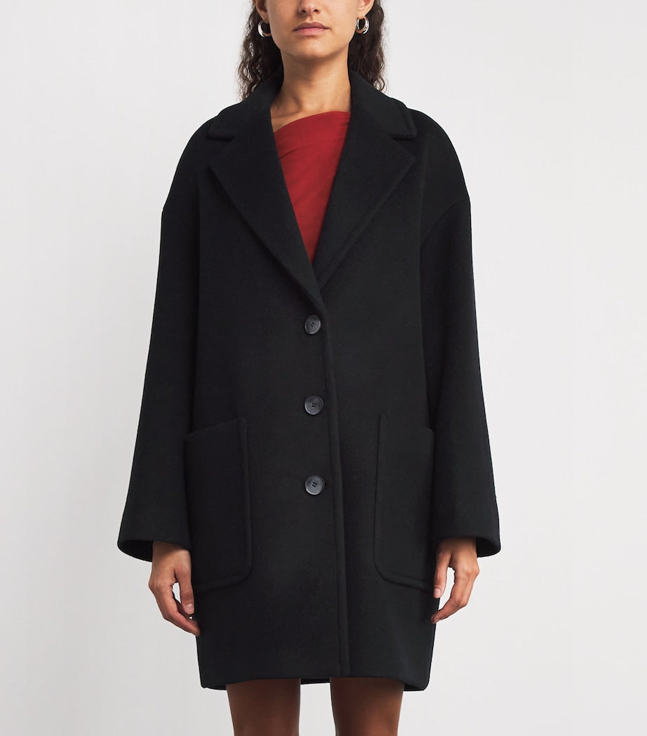 Wool Coat BLACK