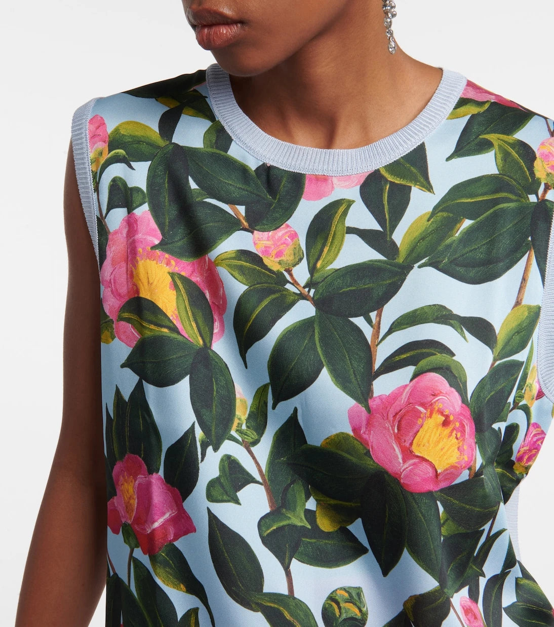 Oscar de la Renta - Floral vest