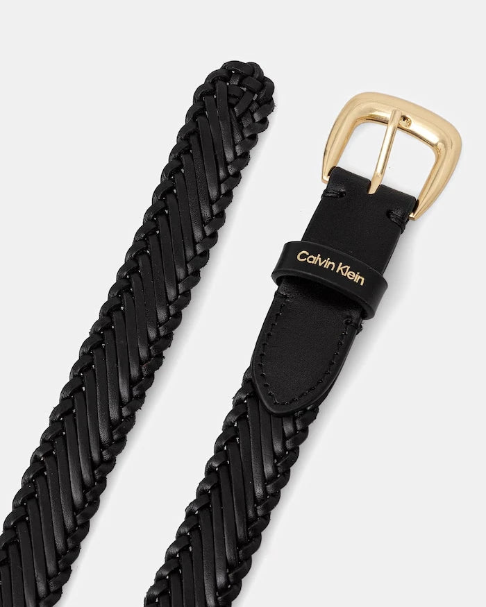 Calvin Klein Örgü Deri Kadın Kemer