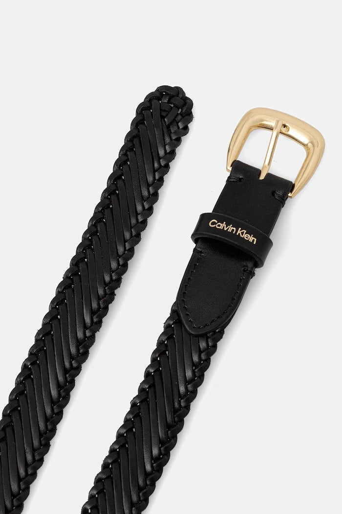 Calvin Klein Örgü Deri Kadın Kemer