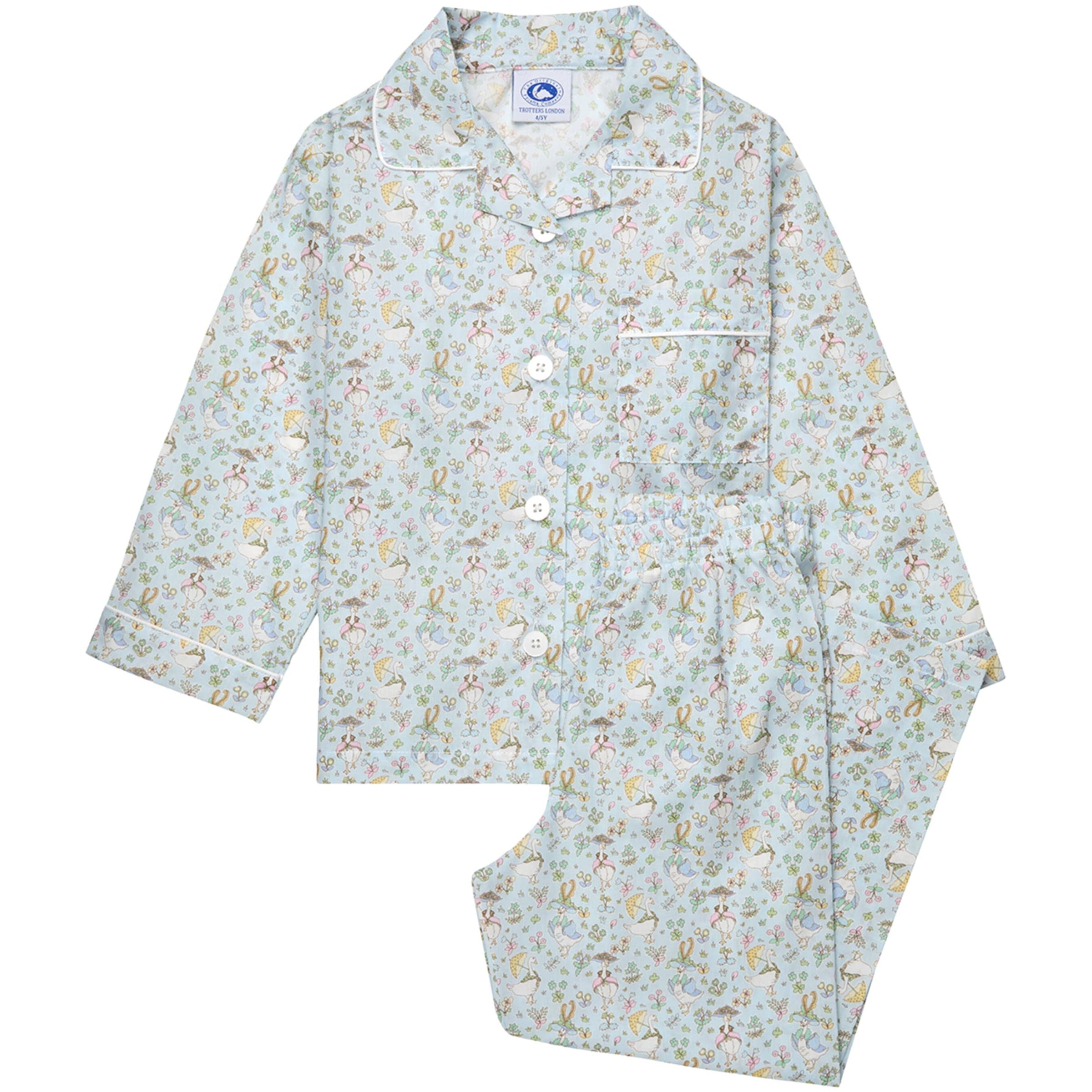 Tana Lawn Cotton Liberty Print Pyjamas (6-11 Years)