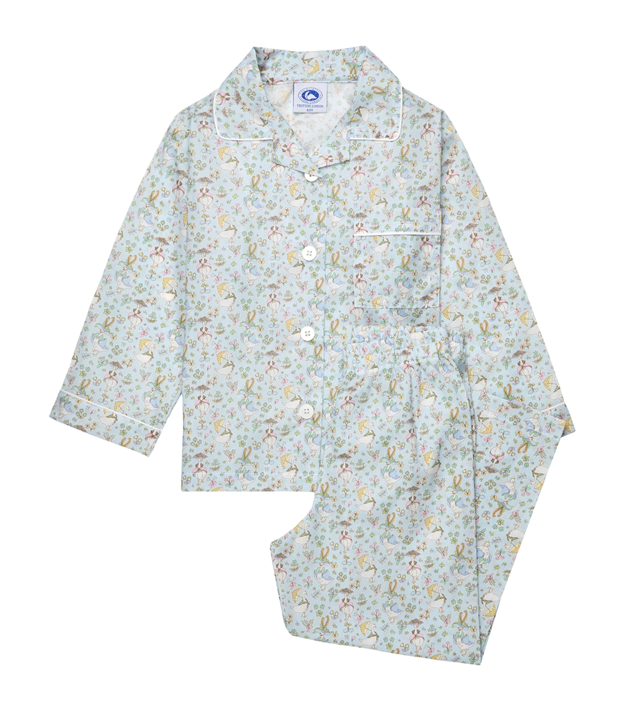 Tana Lawn Cotton Liberty Print Pyjamas (6-11 Years)