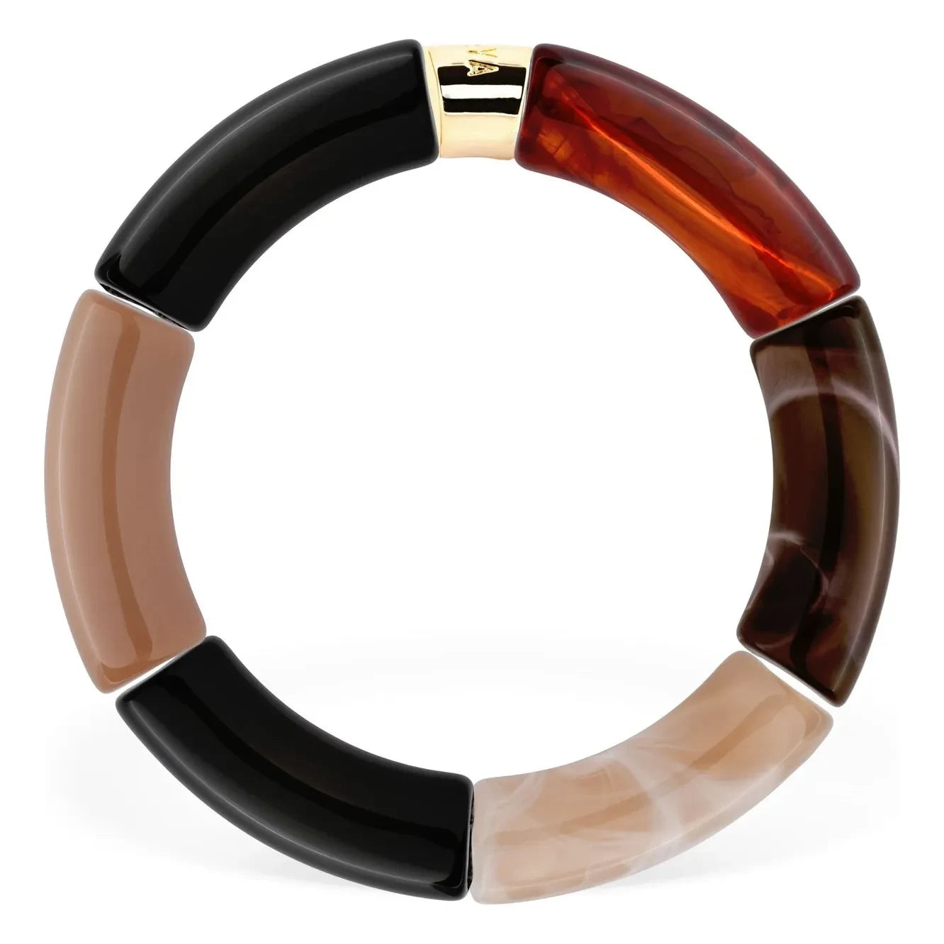 Parabaya - Moca 3 bracelet | Brown