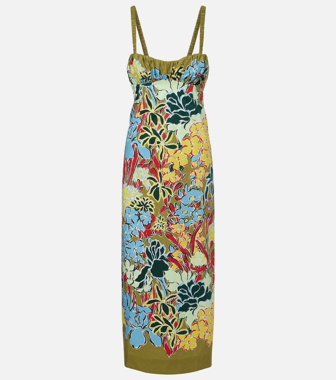 Alémais - Solstice floral cotton midi dress
