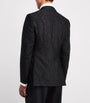 Mulberry Silk-Cotton Paisley Gregory Blazer BLACK