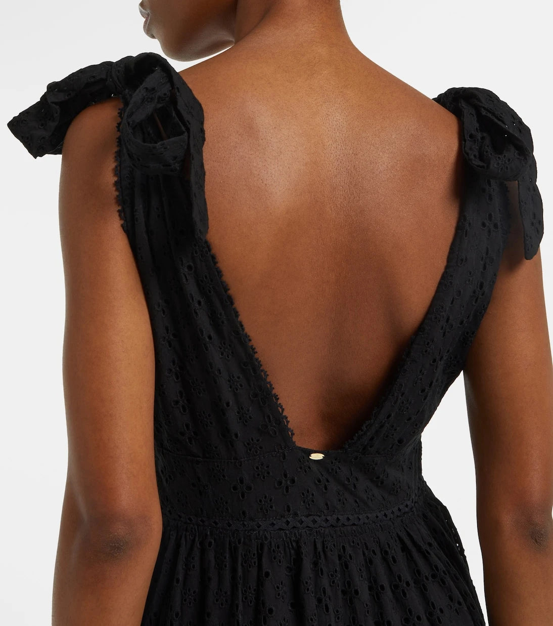 Poupette St Barth - Cara tiered cotton maxi dress