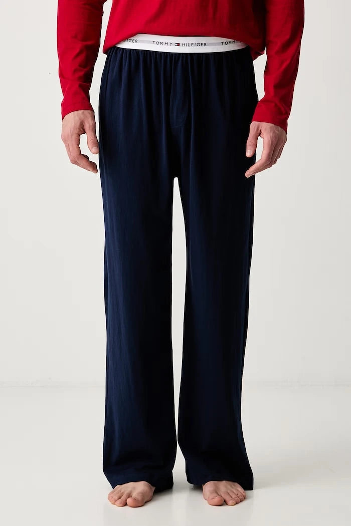 Tommy Hilfiger erkek pamuklu iki parçalı pijama
