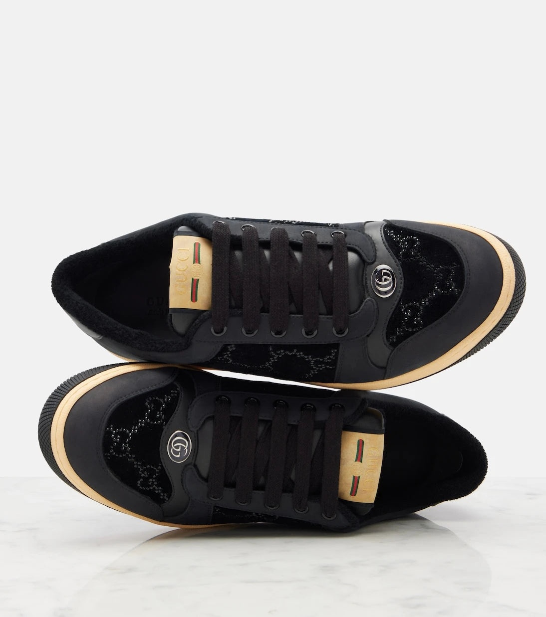 Gucci - Screener leather sneakers