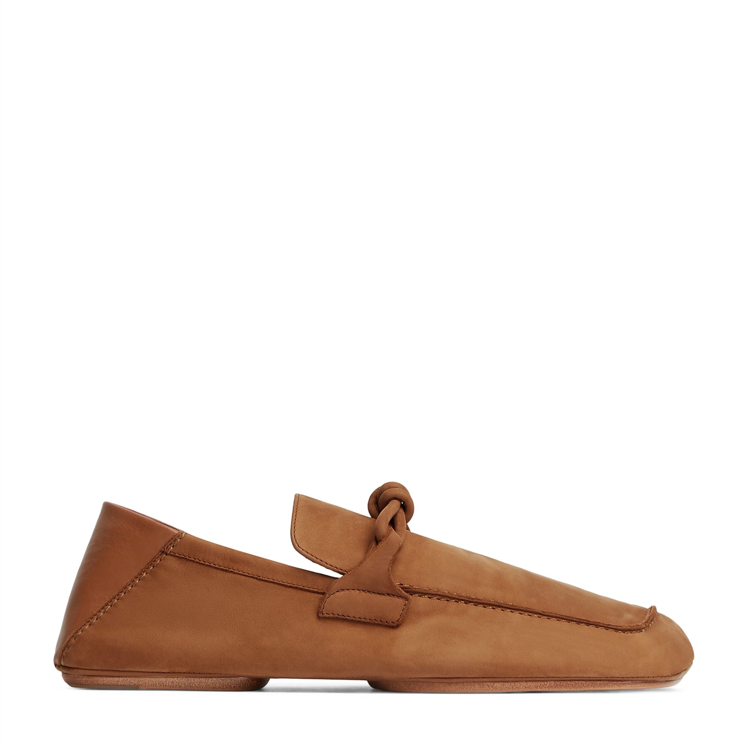 Bottega Veneta Nubuck-Leather Daddy Loafers