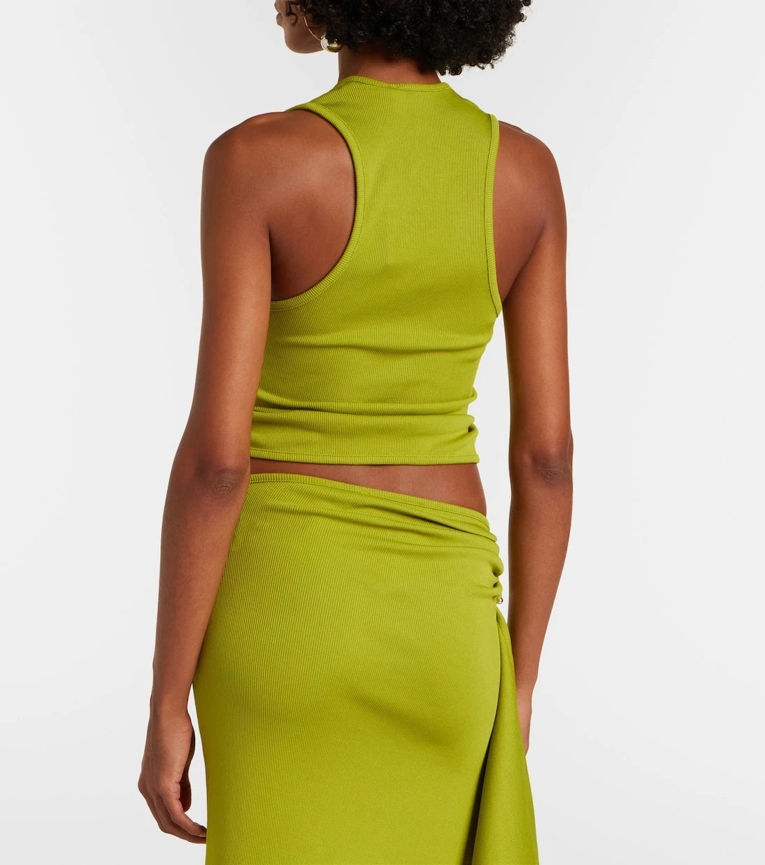 Christopher Esber - Crystal Pendant tank top