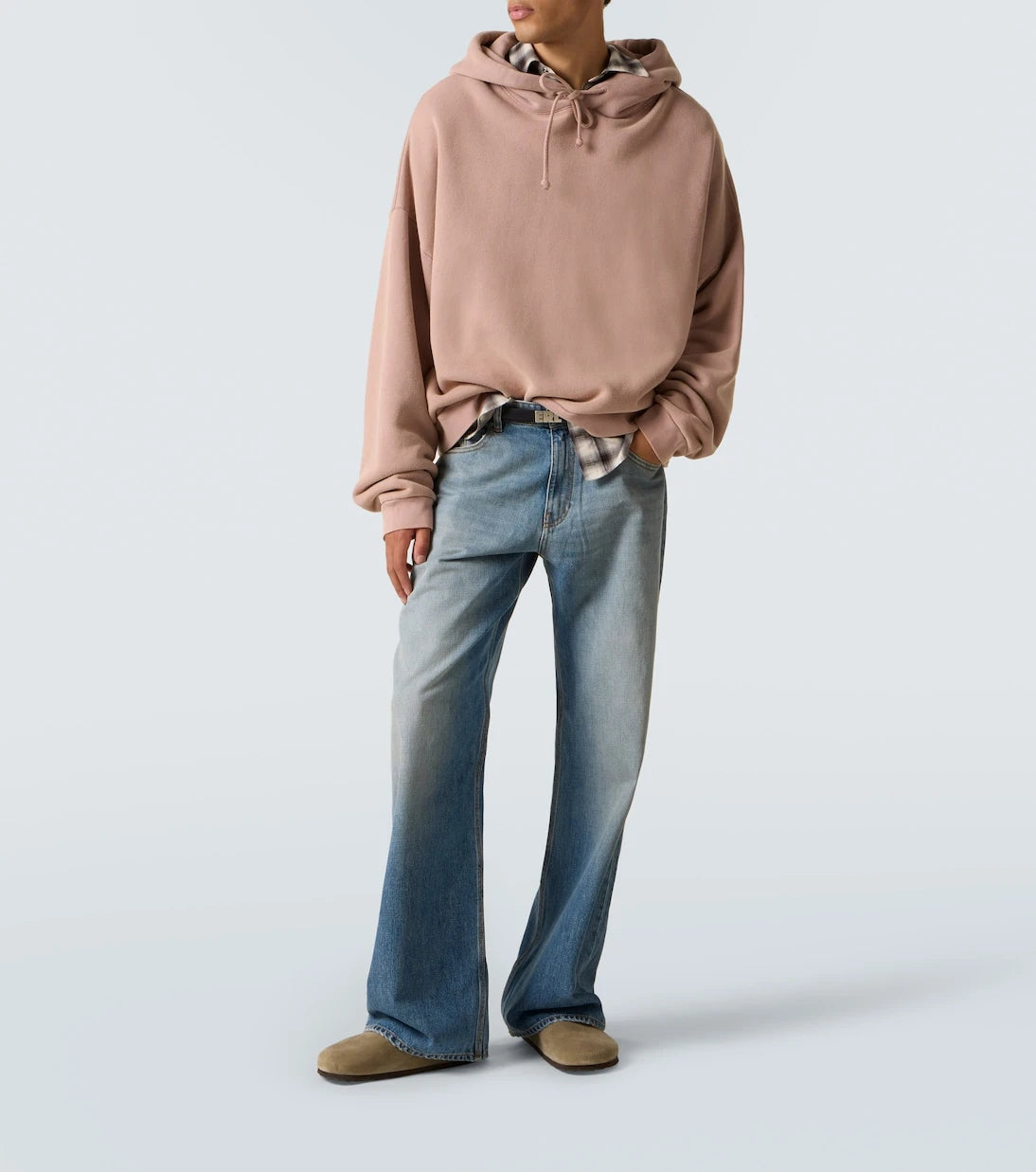 ERL - Mid-rise straight jeans