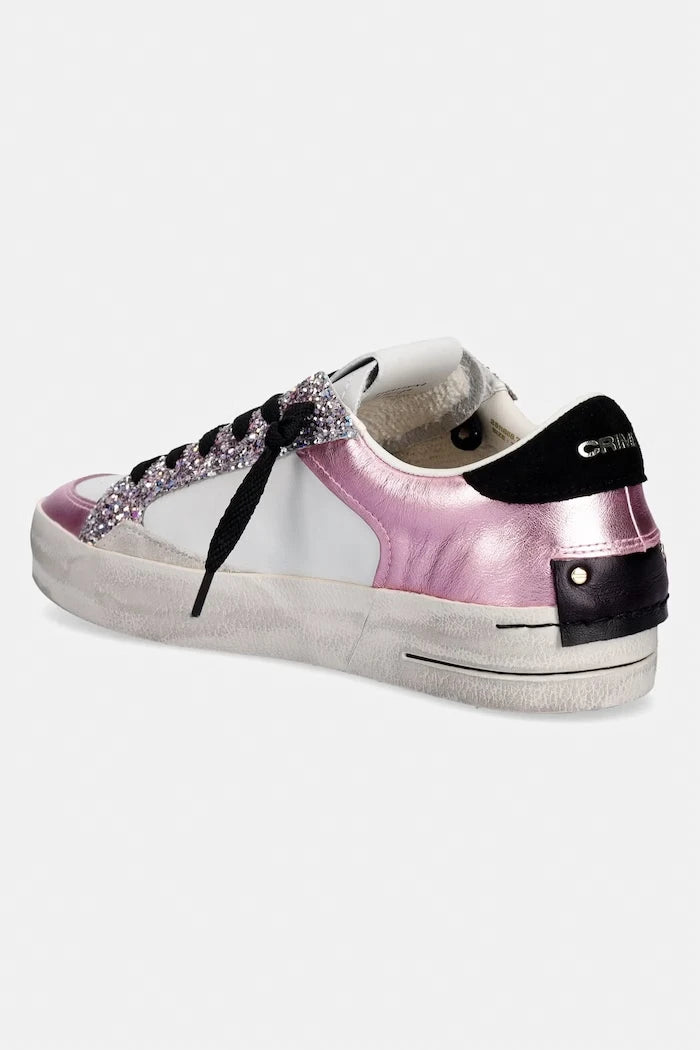 Crime London SK8 DELUXE маратонки дамски от кожа