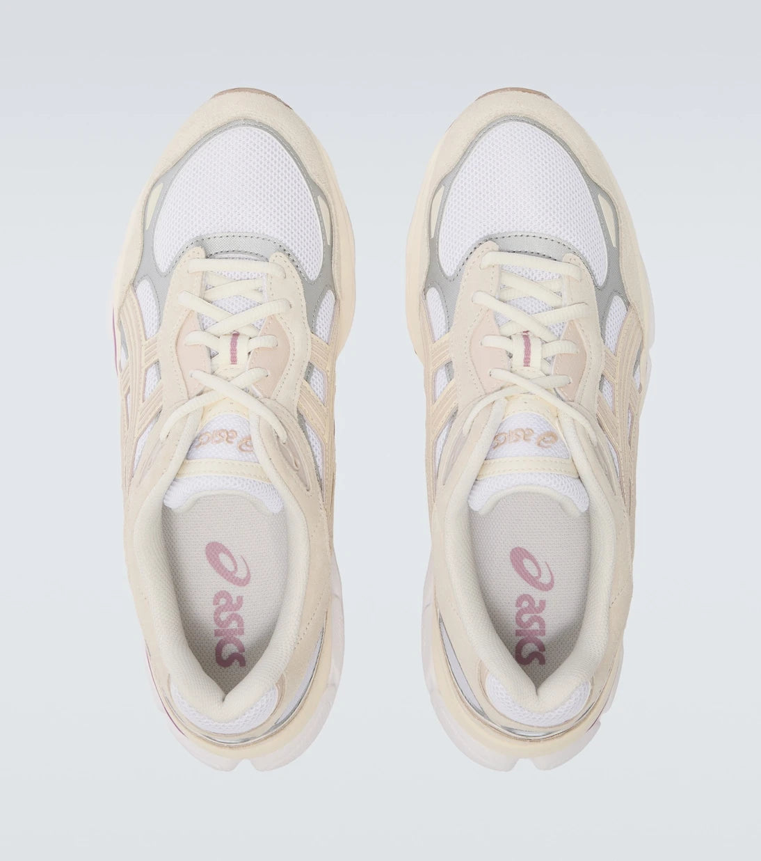 Asics - أحذية سنيكرز Gel-NYC 2.0 مزينة بالجلد المدبوغ