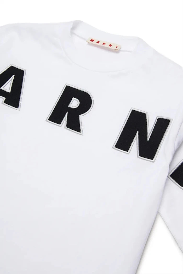 Marni MT303F Çocuk Pamuk Tişört