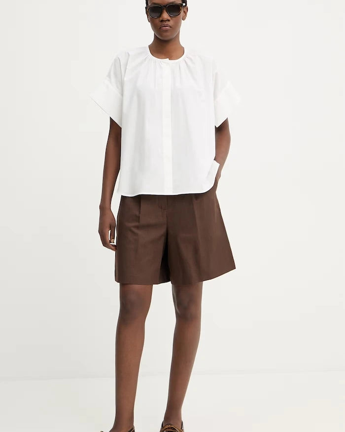 Weekend Max Mara ECUBA Keten Şort
