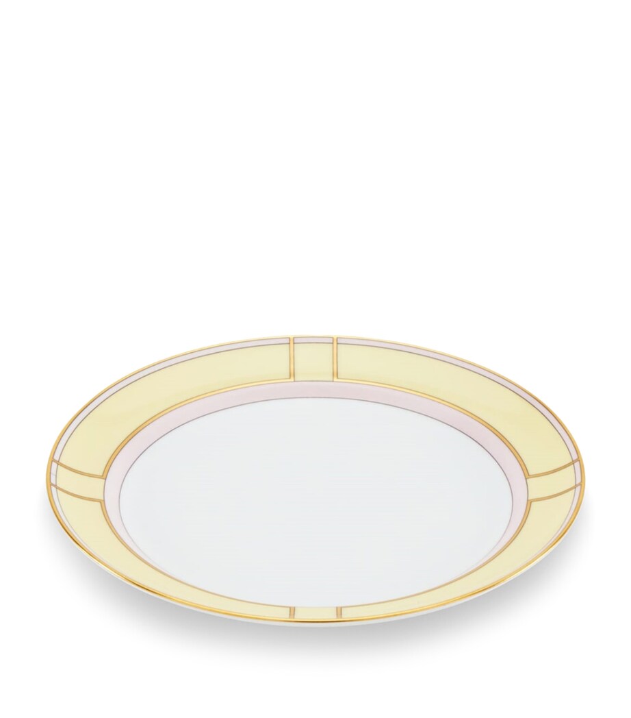 Porcelain Colonna Diva Giallo Side Plate (24cm)