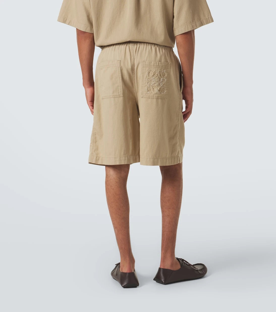 Loewe - Cotton Bermuda shorts