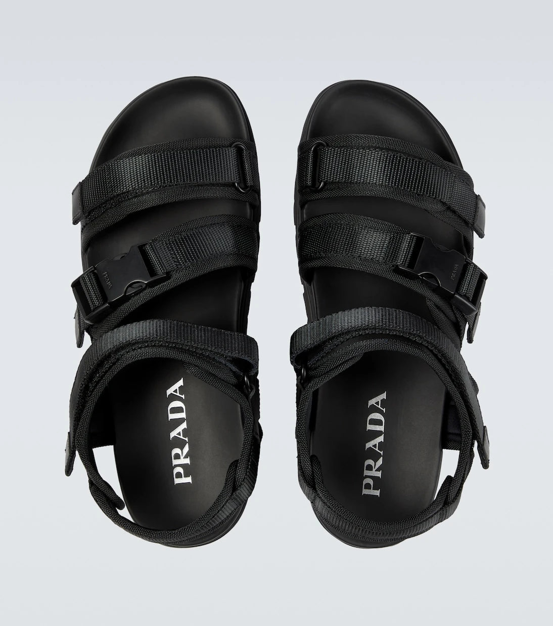 Prada - Strapped nylon sandals