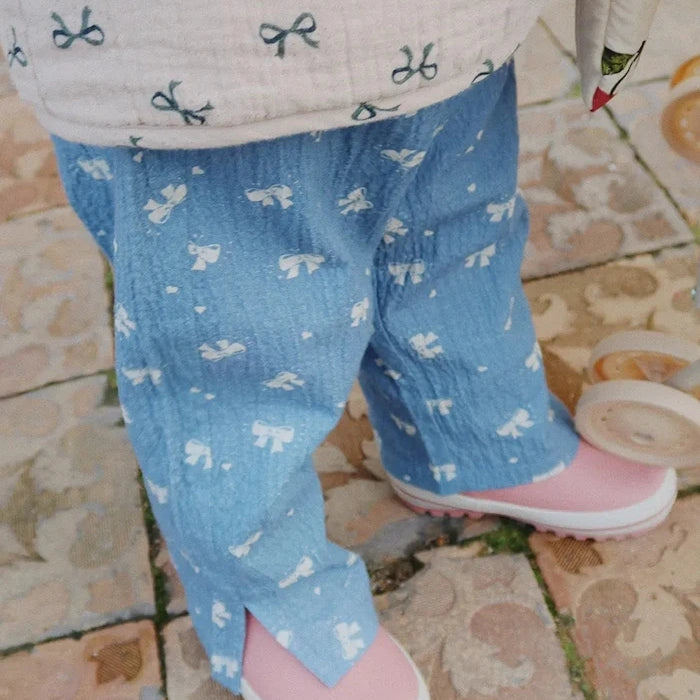 Konges Sløjd VIDA PANTS GOTS Çocuk Pamuk Pantolon
