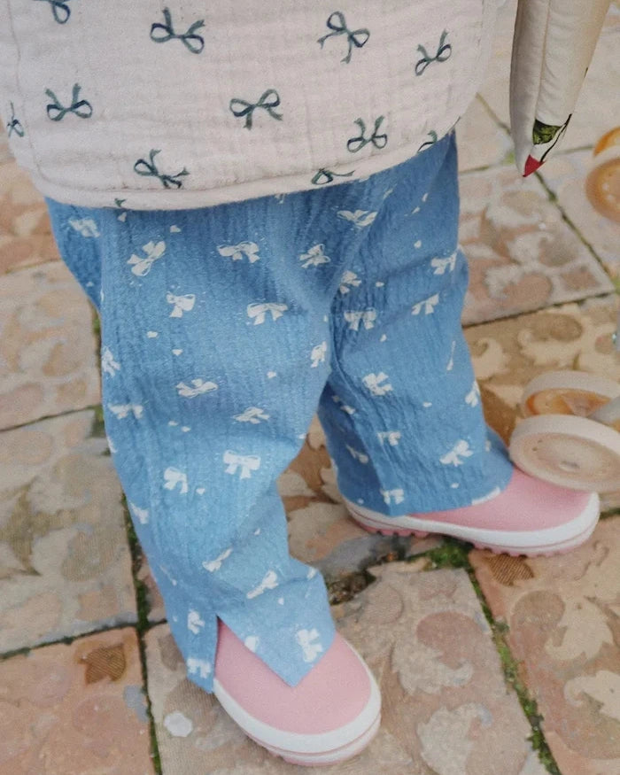 Konges Sløjd VIDA PANTS GOTS Çocuk Pamuk Pantolon