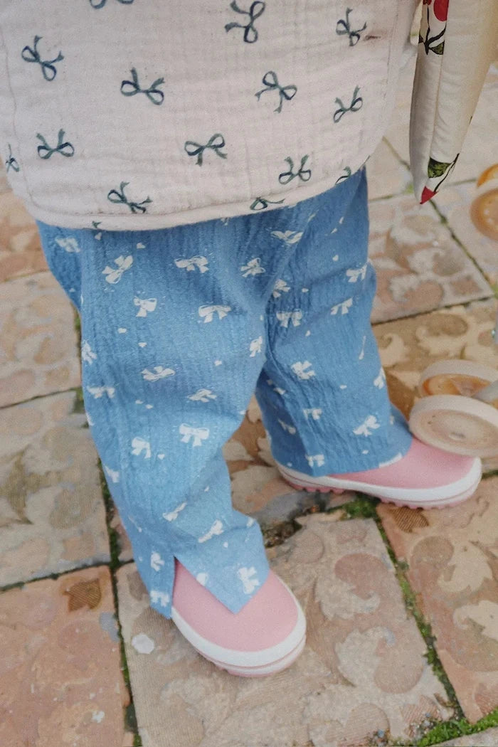 Konges Sløjd VIDA PANTS GOTS Çocuk Pamuk Pantolon