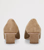 Roger Vivier Beige Suede Belle Vivier Pumps 45