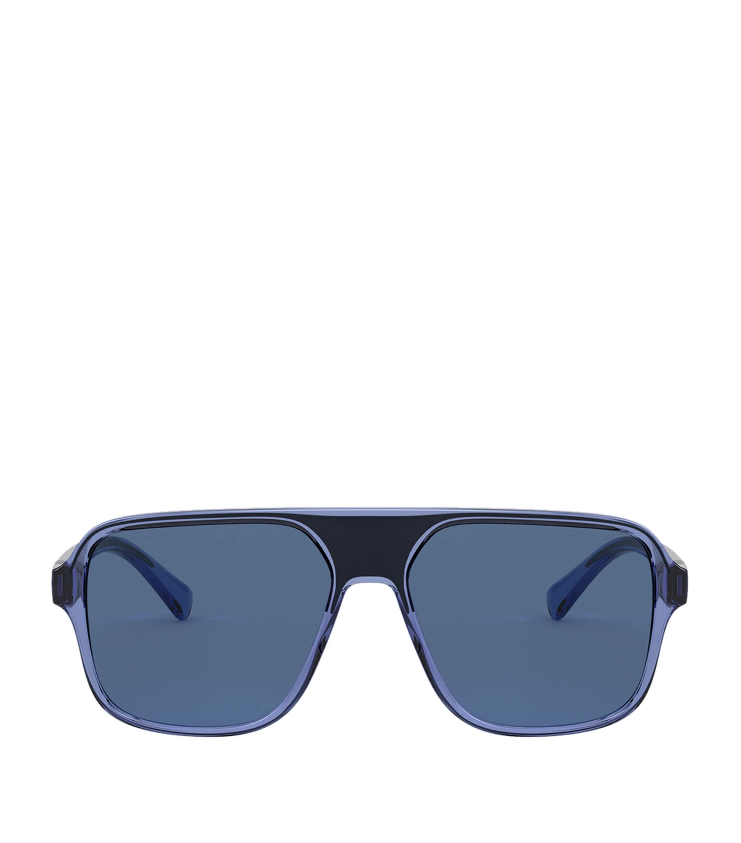 Dolce & Gabbana Step Injection Square Sunglasses