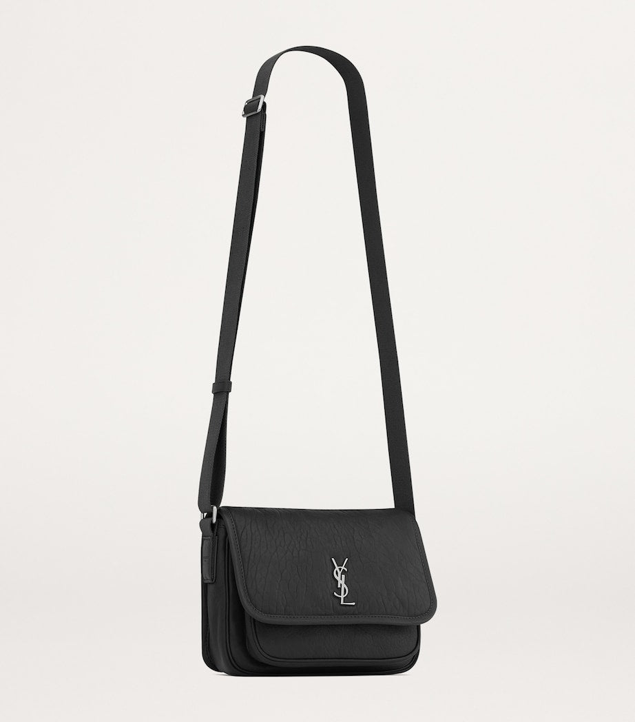 Saint Laurent Black Small Leather Niki Cross-Body Bag