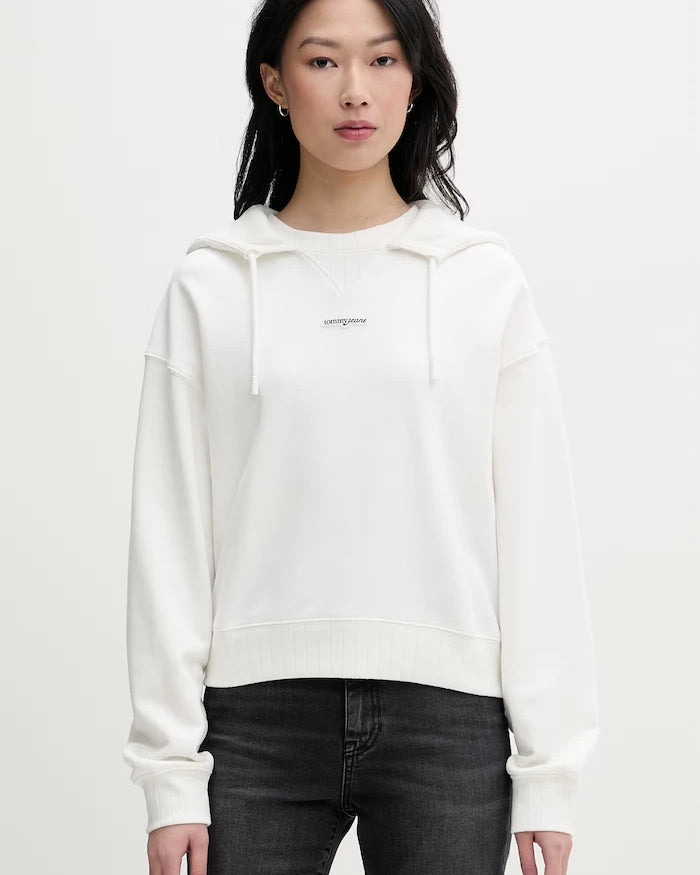 Tommy Jeans суичър с качулка дамски от памук