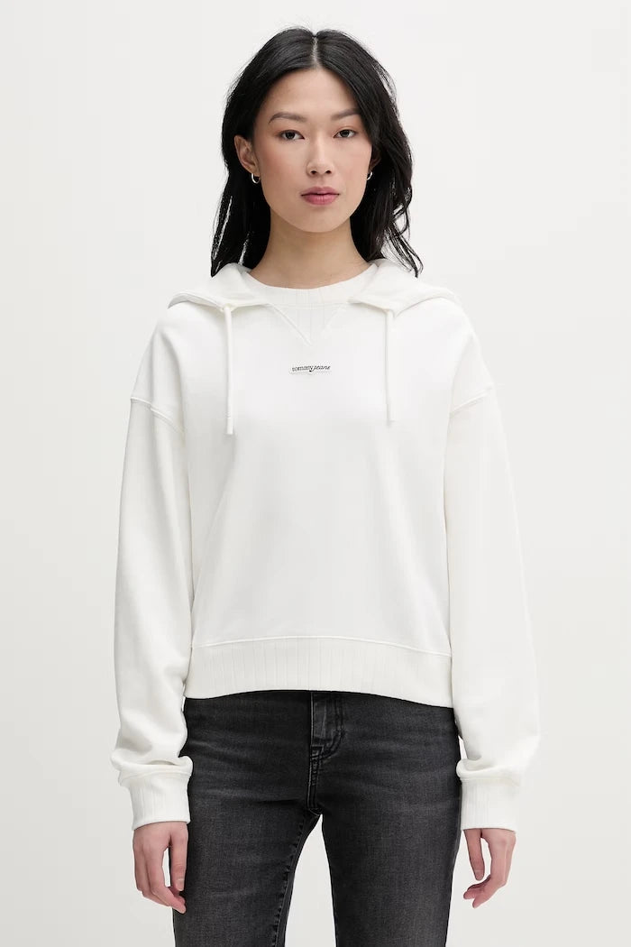Tommy Jeans суичър с качулка дамски от памук