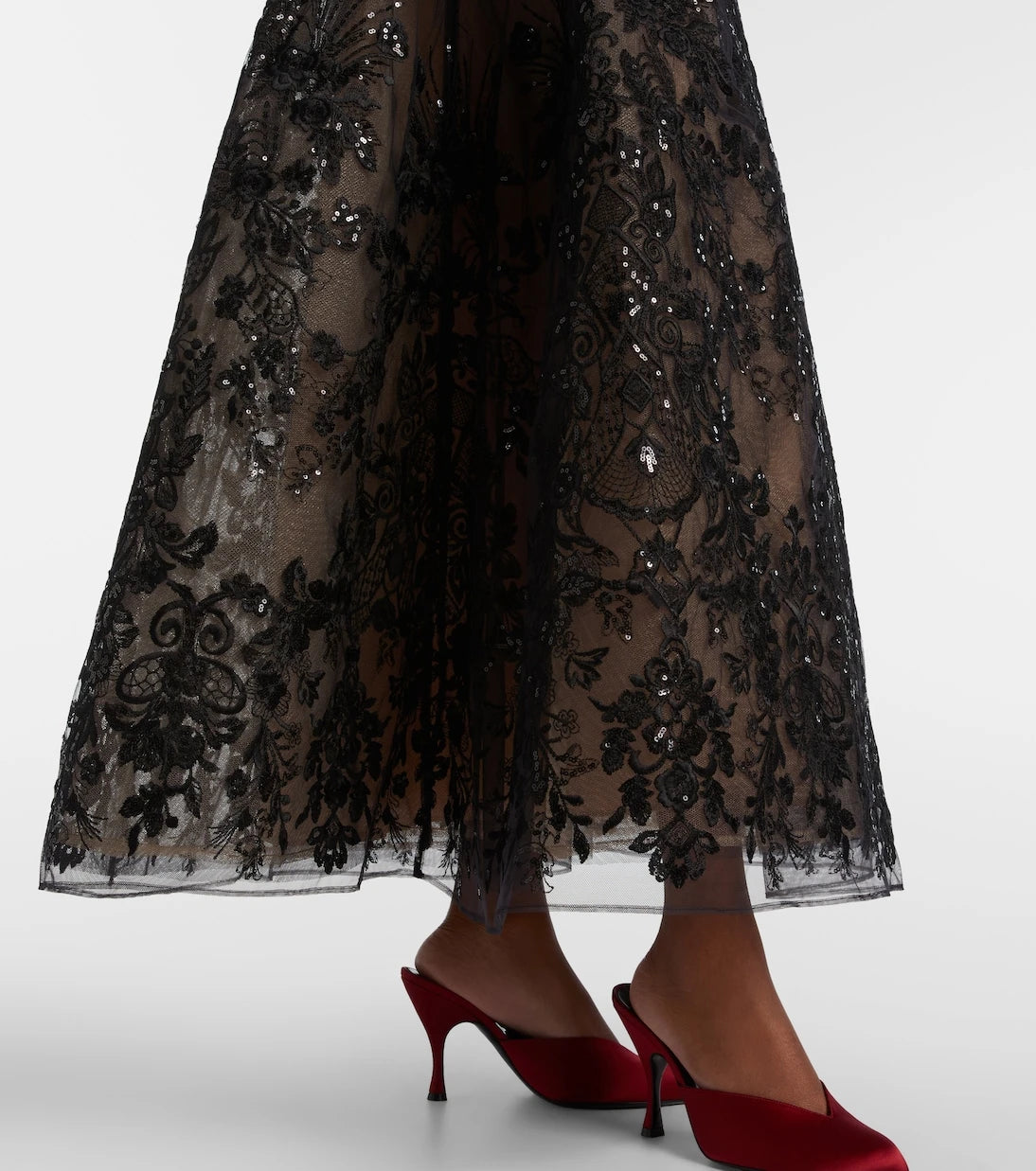 Elie Saab - Embroidered sequined gown