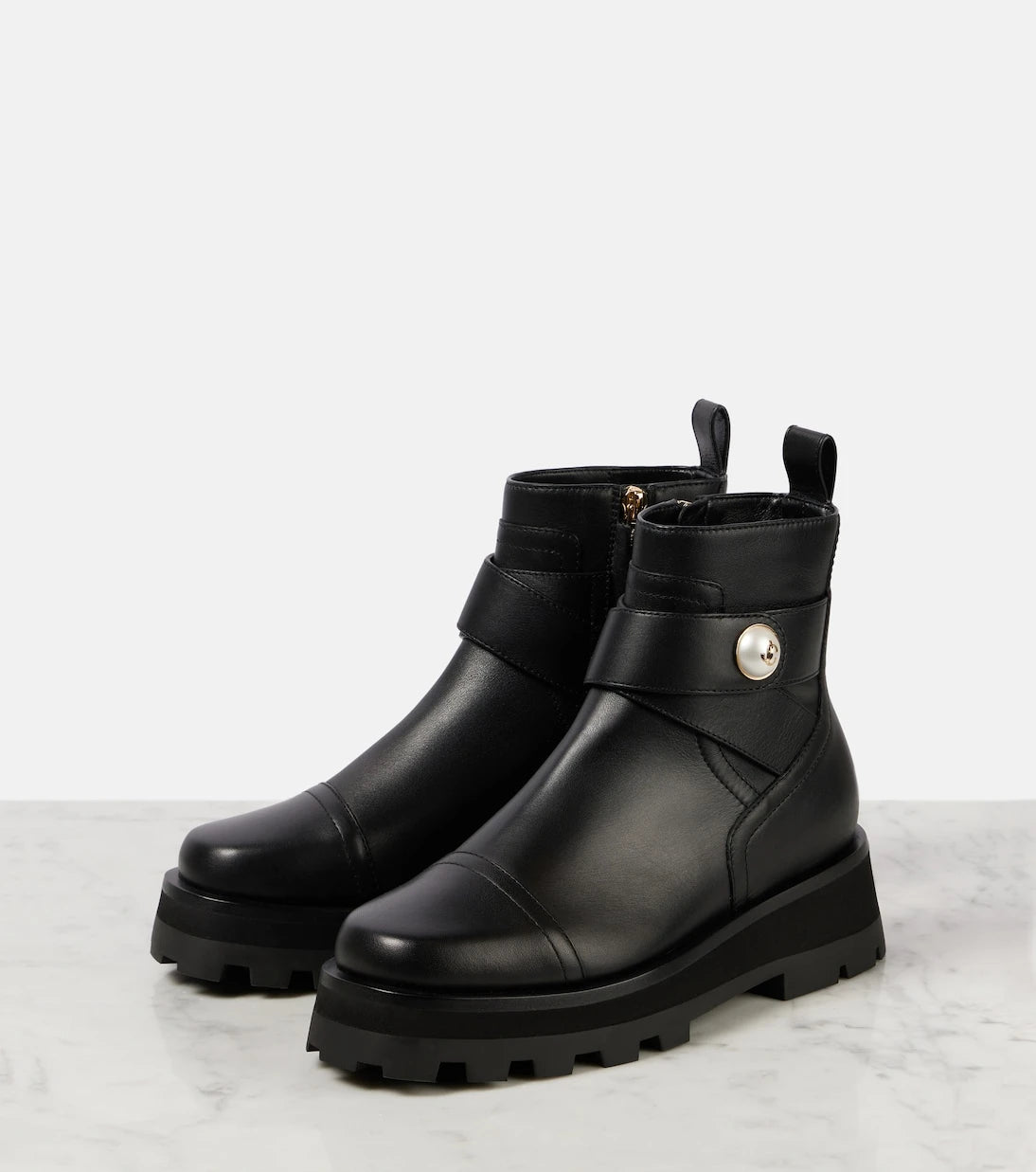 Jimmy Choo - Meena leather ankle boots