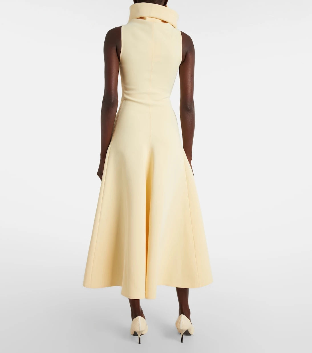 Jacquemus - Triangle midi dress