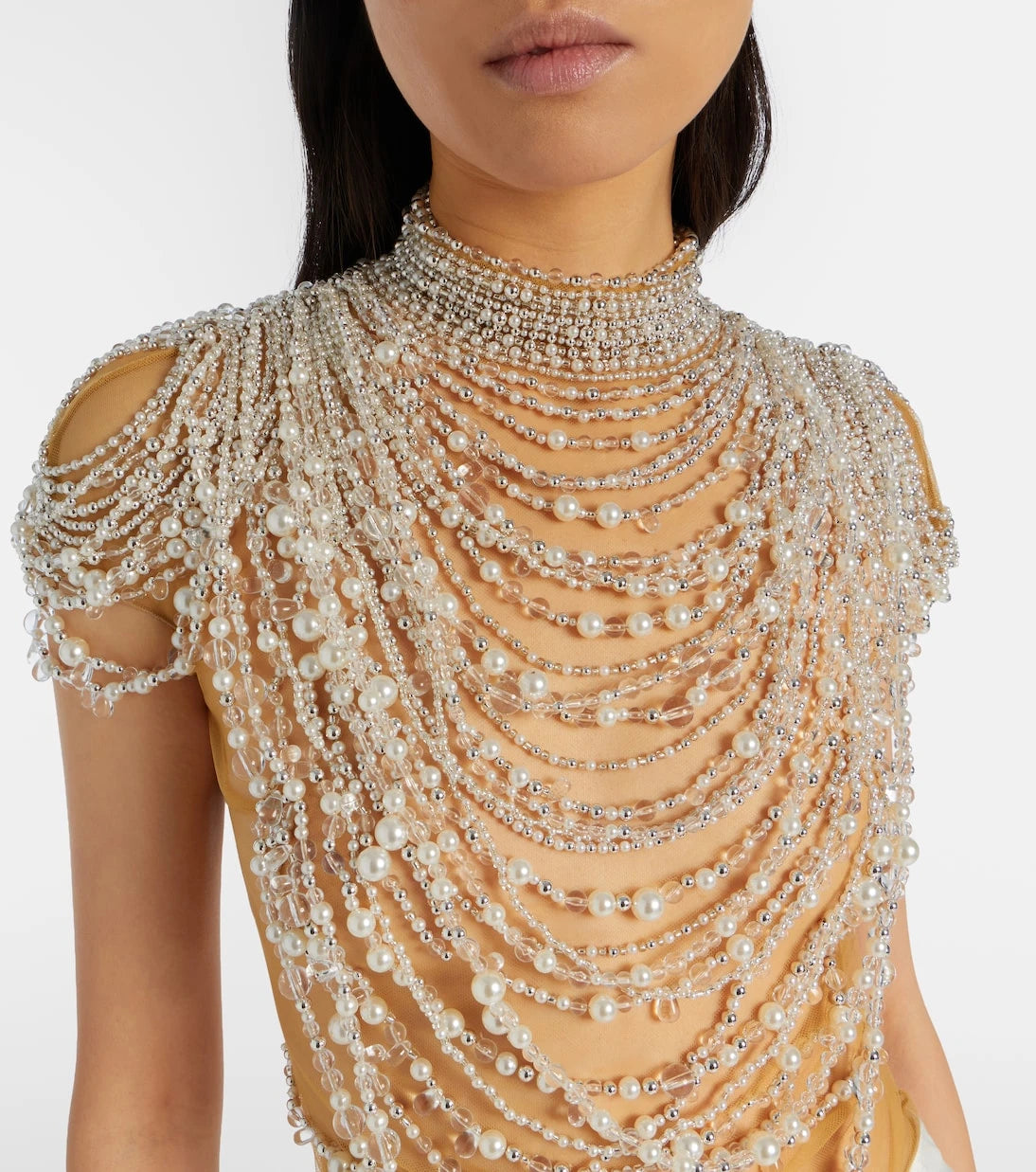 Clio Peppiatt - Zsa Zsa embellished gown