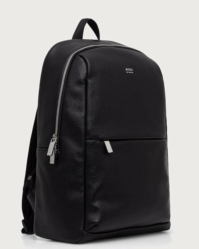 BOSS Erkek Suni Deri Sırt Çantası Ray EVO_Backpack