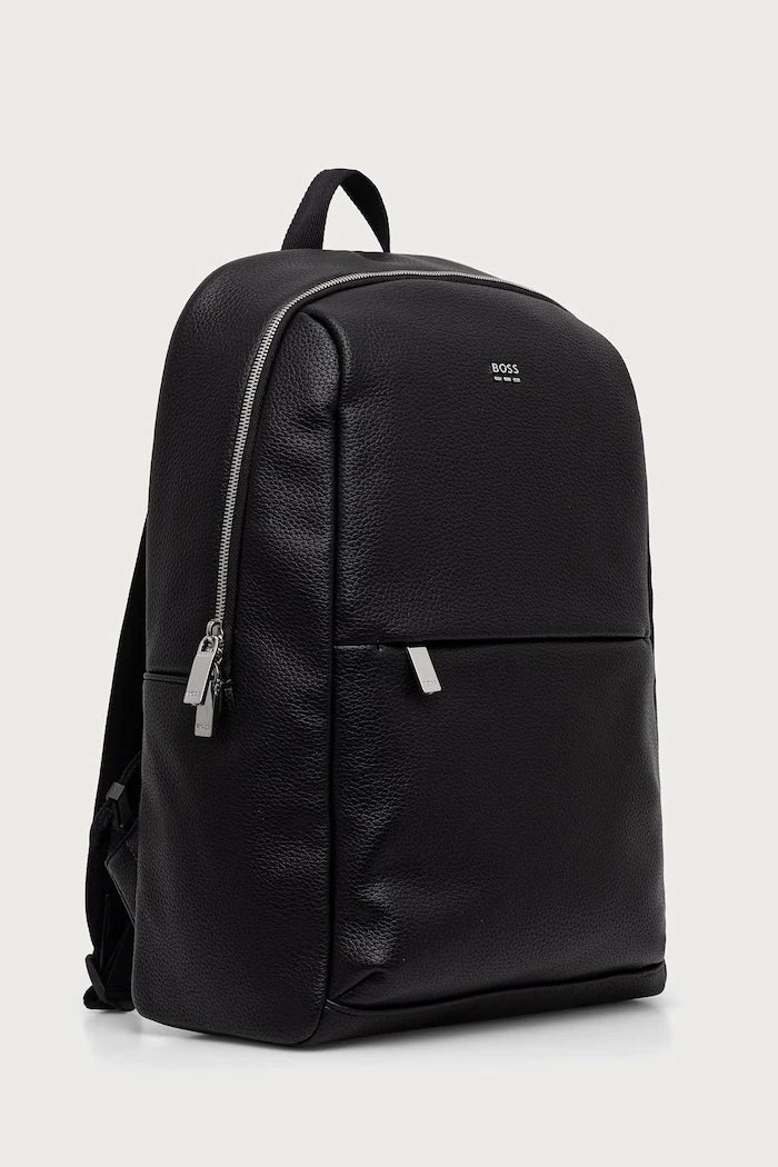 BOSS Erkek Suni Deri Sırt Çantası Ray EVO_Backpack