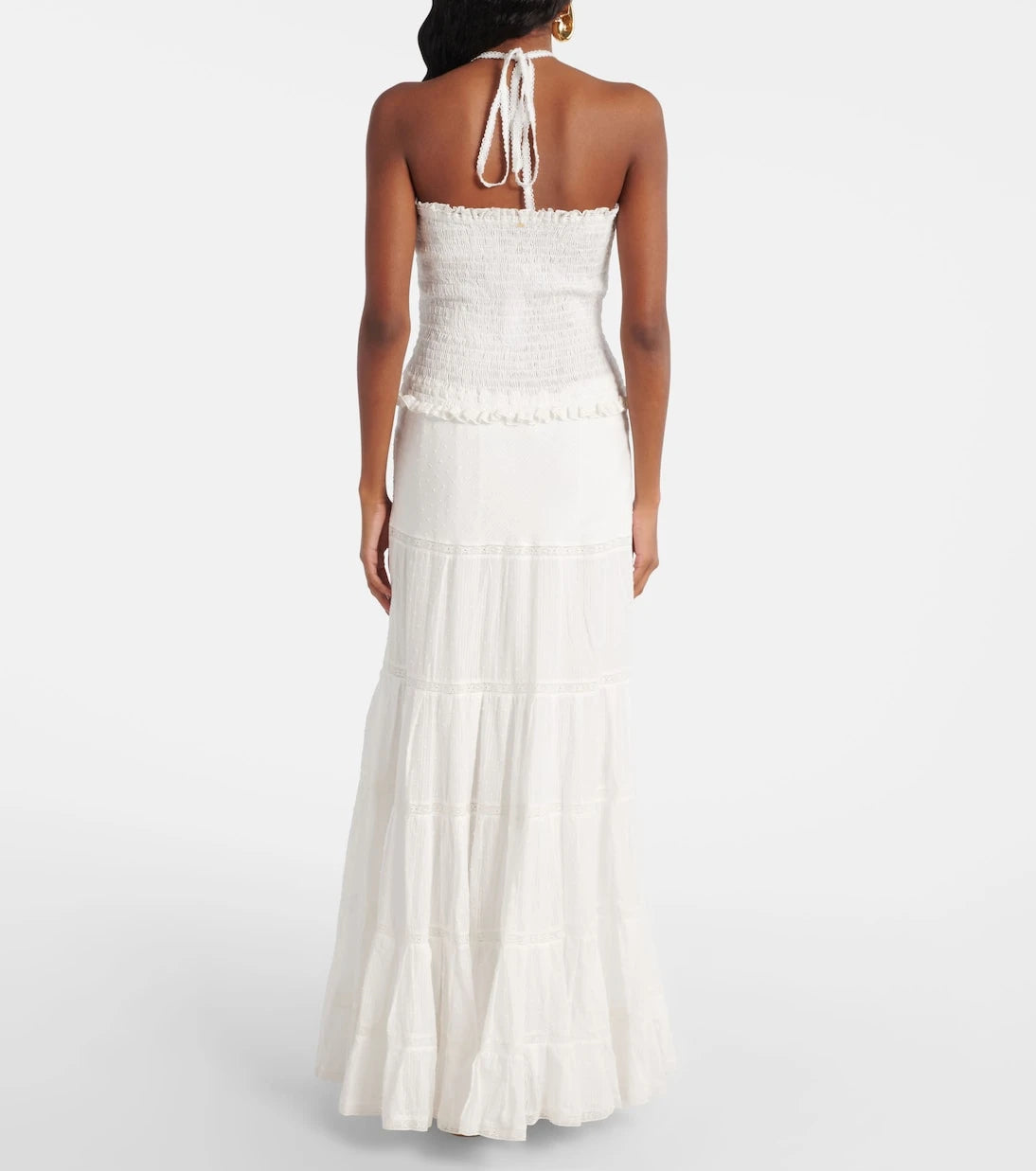 Poupette St Barth - Striped cotton maxi dress