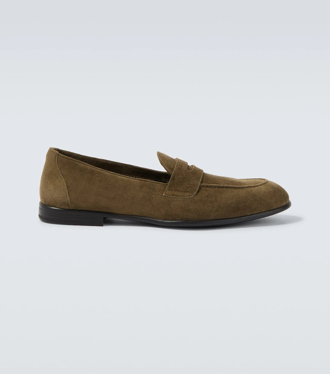 Brioni - Suede penny loafers