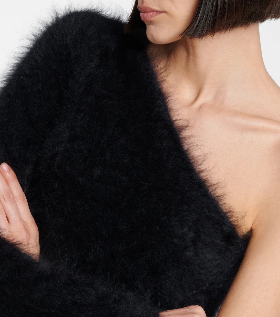 Lisa Yang - Dae one-shoulder cashmere top